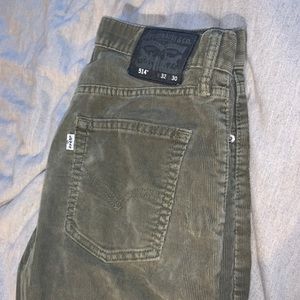 Corduroy Green Levi’s